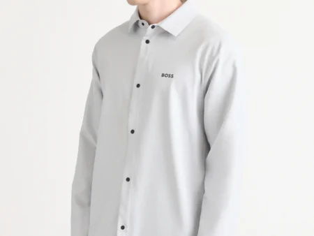 BOSS CRUISELITE SHIRT - Shirt - light pastel grey