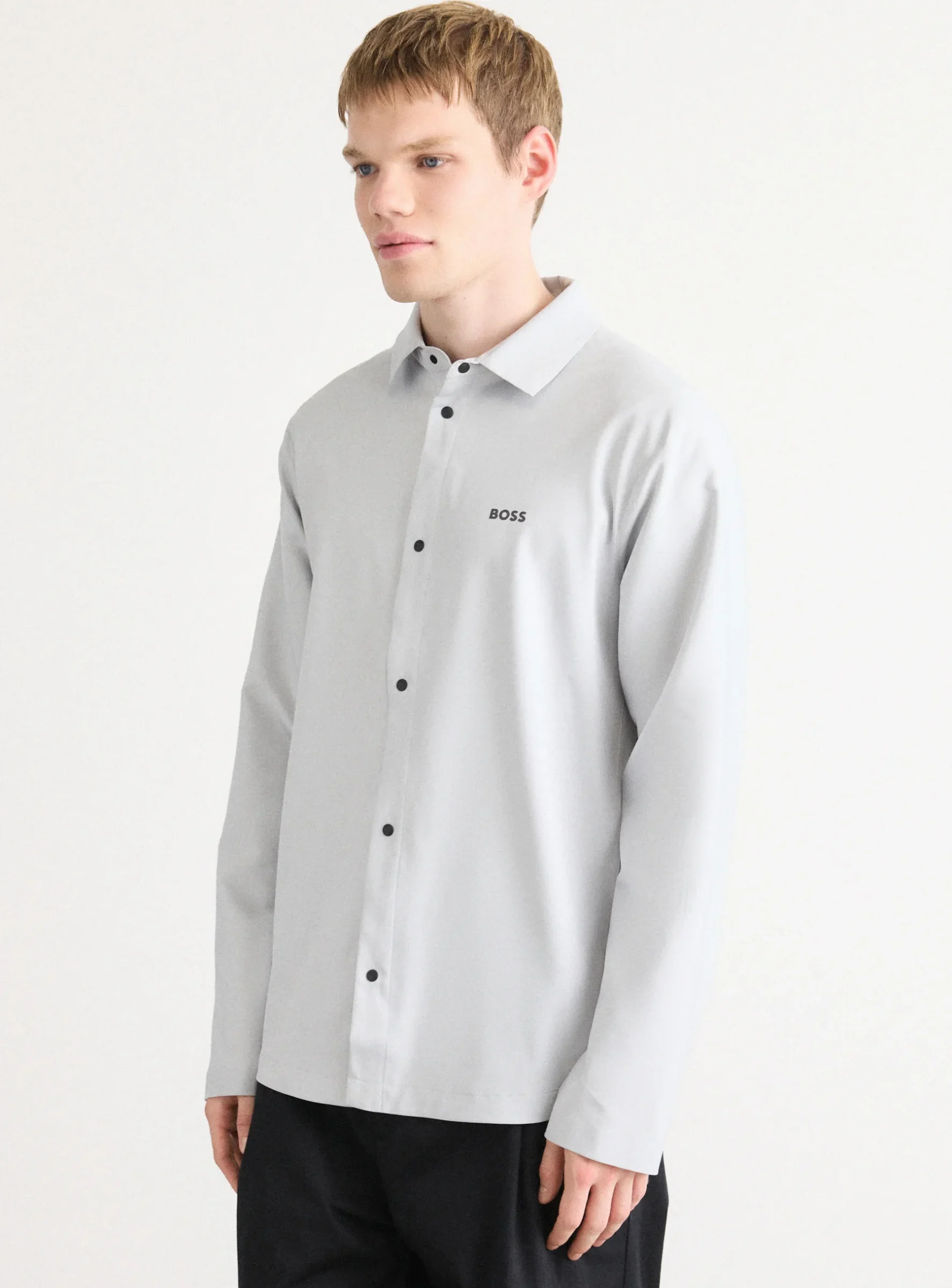 CAMICIA BOSS CRUISELITE - Camicia - grigio pastello chiaro