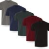 Black, Burgundy, Green, Navy, Anthracite (5 Units)