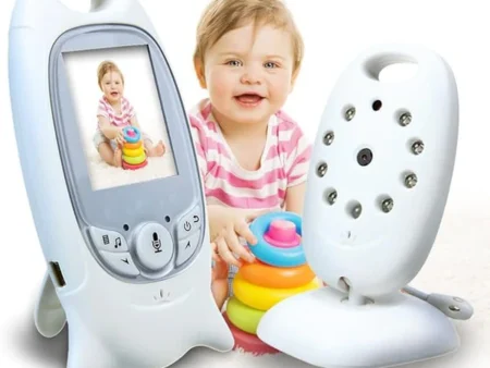 Video Baby Monitor with Night Vision and Audio for Infant Sleep Monitoring