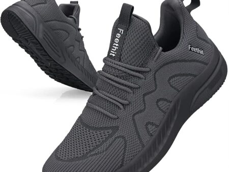 Feethit Sneakers and Sports Shoes Man Tennis Breathable Lightweight Comfortable Fashion Walking Fitness Running Tennis Outdoor Gym Jogging Sneakers Men