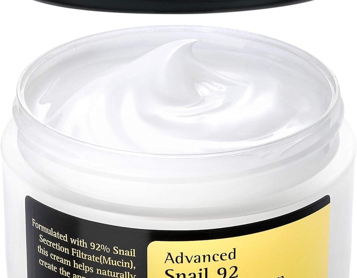 COSRX Advanced Snail 92% All In One Cream 100ml | Crema idratante con bava di lumaca | Per pelli con rughe, acne e secche, trattamento giorno per donne | Cura della pelle coreana