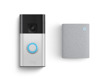 Ring Wireless Video Doorbell (Battery Video Doorbell) + Chime (3rd Gen.) | DIY Security Camera Doorbell | Medium Shot Video, Easy Installation | 30-Day Ring Home Trial