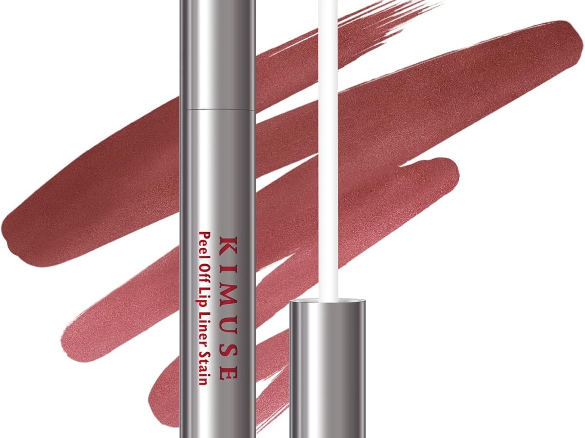 Matita labbra peel-off KIMUSE, matita labbra rimovibile, tinta labbra a lunga durata, resistente al trasferimento, opaca