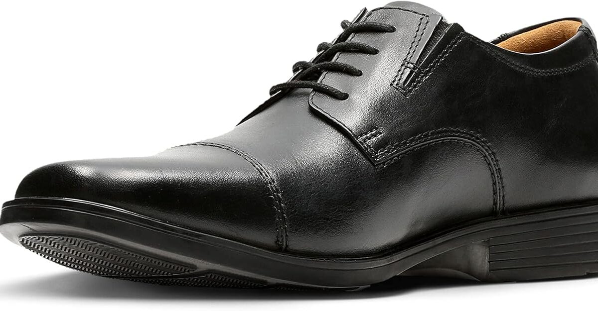 Clarks Tilden Cap Plat OxfordHomme