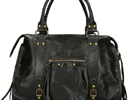 Gave Lux Ladies Genuine Suede Shoulder Bag Handmade in Italy GLX220609023FBG Light Leather 41 x 28 x 13 cm