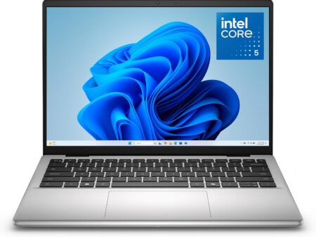 Dell 14 Laptop DC14250, Intel Core i5 120U, 14" 2K IPS 300 nits Anti-glare, Intel Graphics, 16GB DDR5 RAM, 512GB SSD, Windows 11 Home, Backlit AZERTY Keyboard - Silver