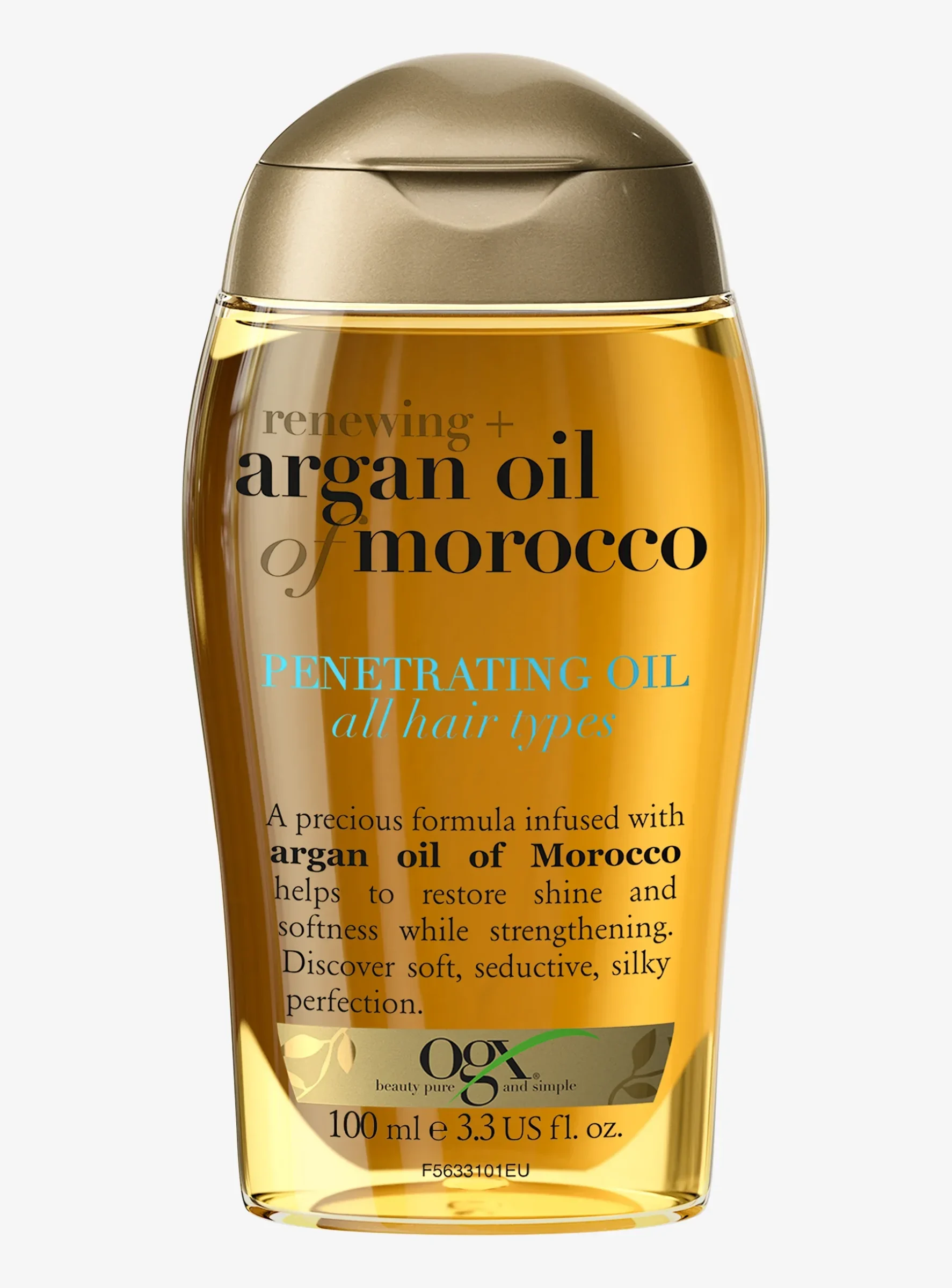 ogx OGX OLIO PENETRANTE RINNOVATORE + OLIO DI ARGAN DEL MAROCCO - Olio per capelli