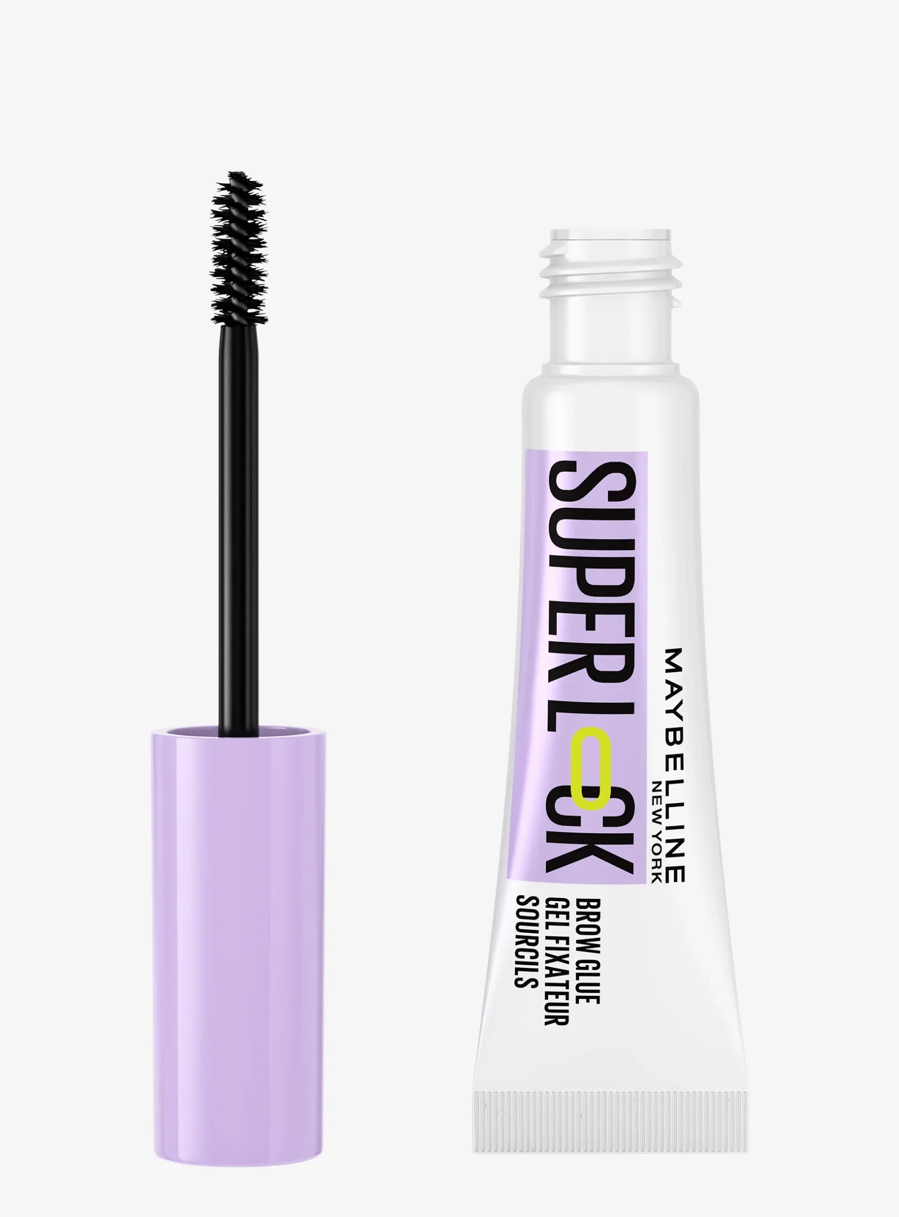 Maybelline New York SUPER LOCK BROW GLUE - Gel per sopracciglia - trasparente