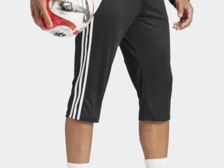 adidas Performance TIRO24 3/4 - 3/4 sports trousers - black/white