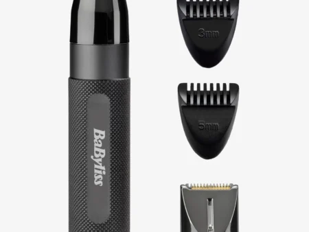 BaByliss SUPER-X METAL NOSE, EAR & EYEBROW TRIMMER - Trimmer - black