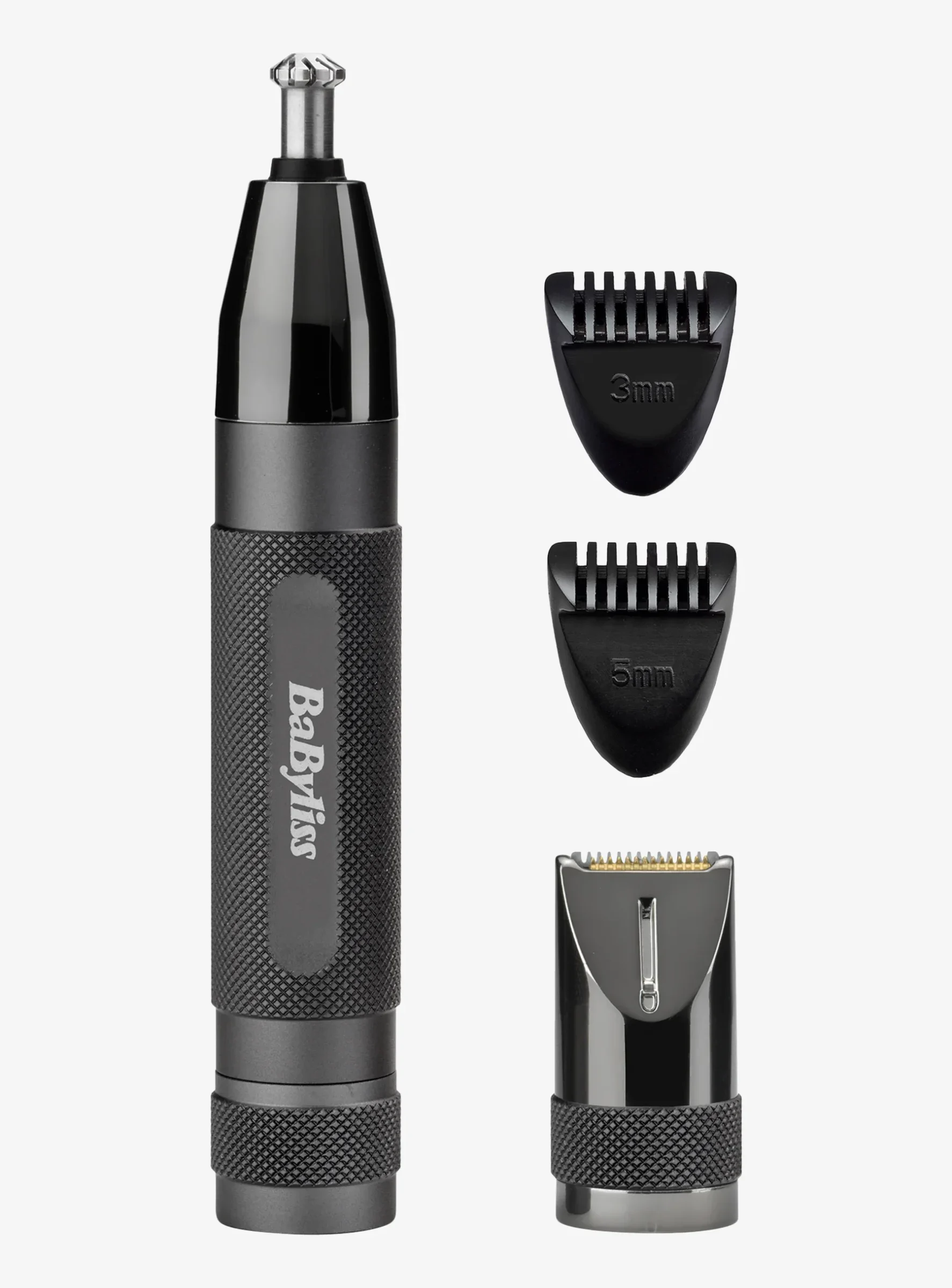 BaByliss SUPER-X METAL TRIMMER PER NASO, ORECCHIE E SOPRACCIGLIA - Rifinitore - nero