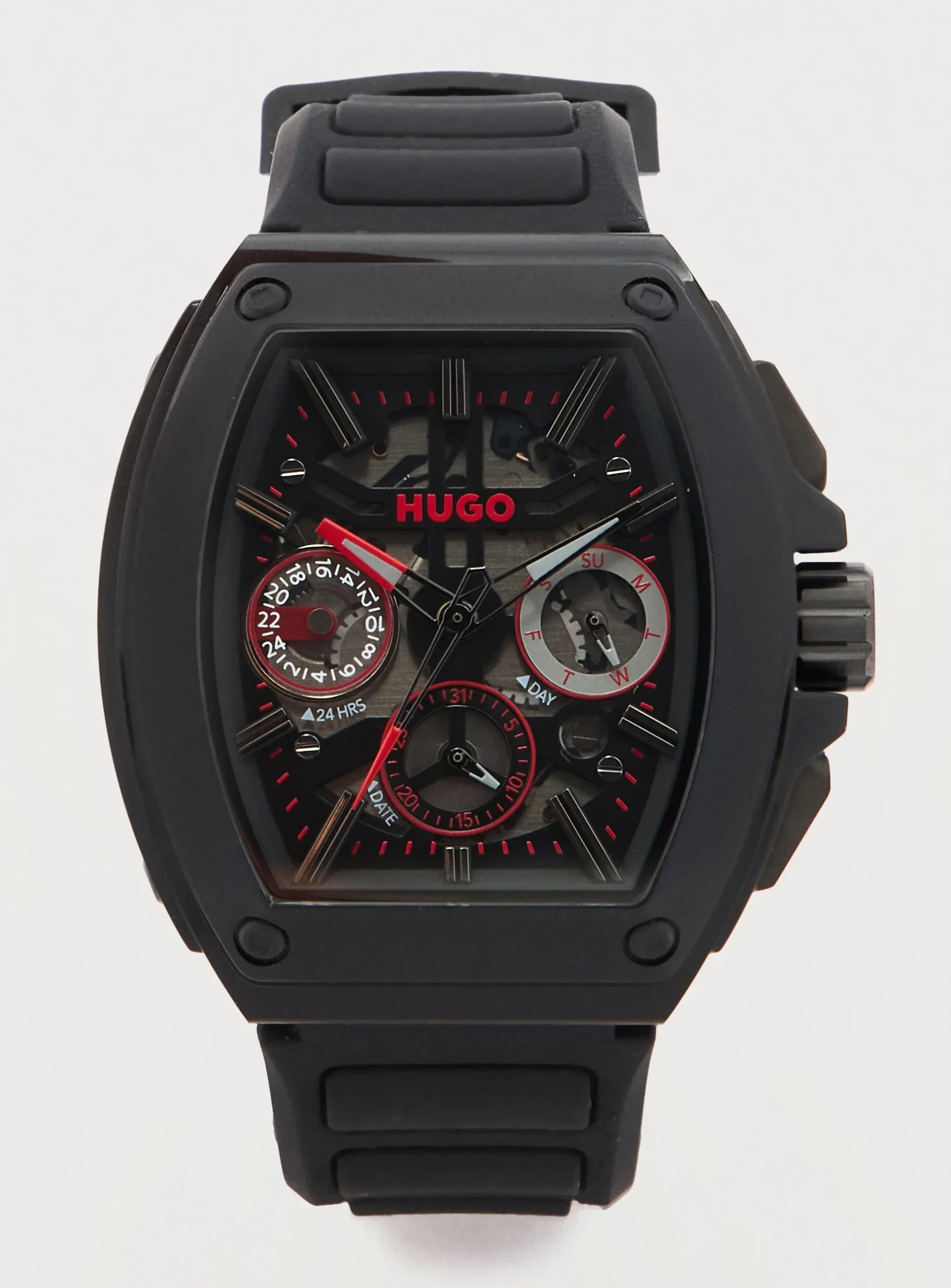 HUGO ID SKELETON - Orologio cronografo - nero