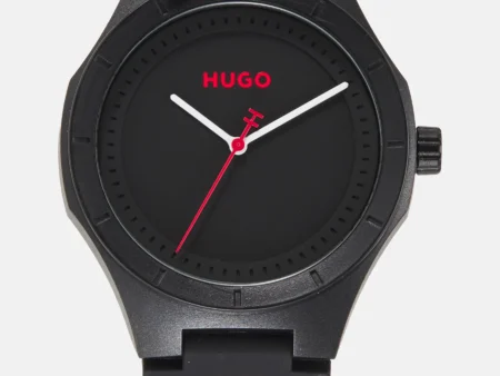HUGO LIT FOR HIM - Watch - black