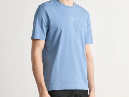 BOSS T-shirt basique - light pastel blue