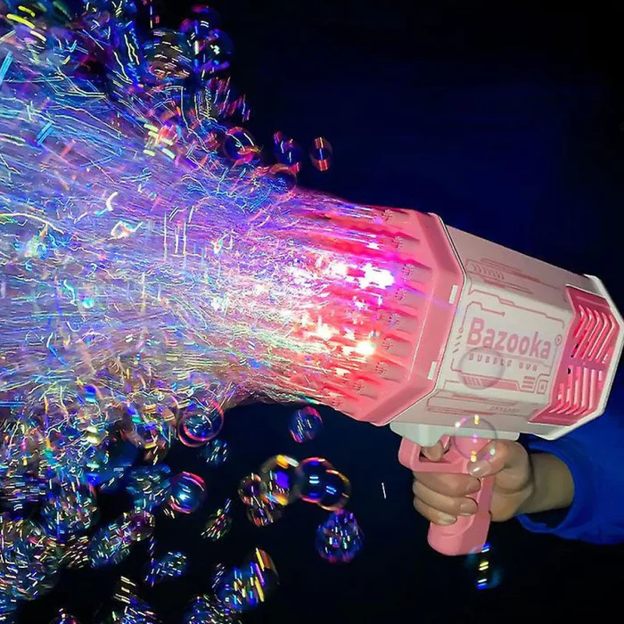 Bolle di sapone a forma di pistola a bolle Bazooka