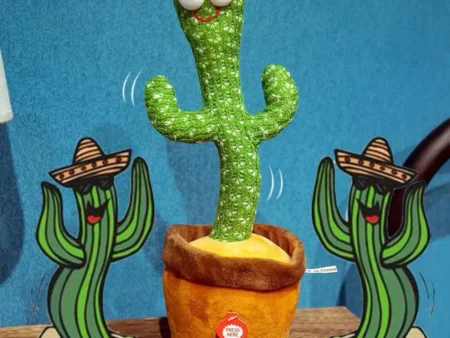 (2 Pieces) Cactus Dances to the Rhythm of Music and Repeats