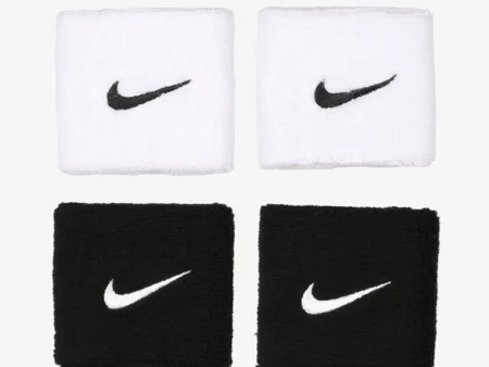 Nike Performance WRISTBANDS 4 PACK UNISEX - Sweatband - black/white