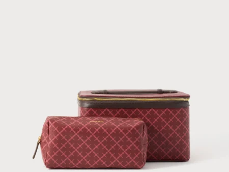 By Malene Birger BEA BEAUTY - Wash bag - cabernet