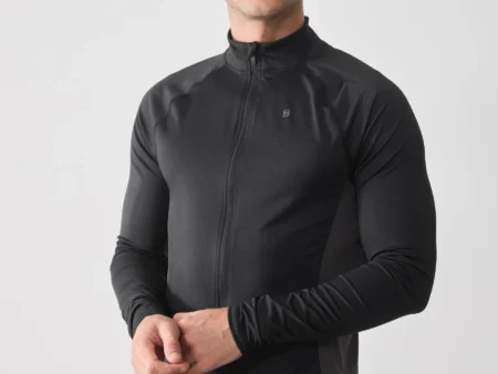 Pier One Sport LONG SLEEVE CYCLE JERSEY WITH FULL ZIP & BACK POCKET - Cycling Jersey